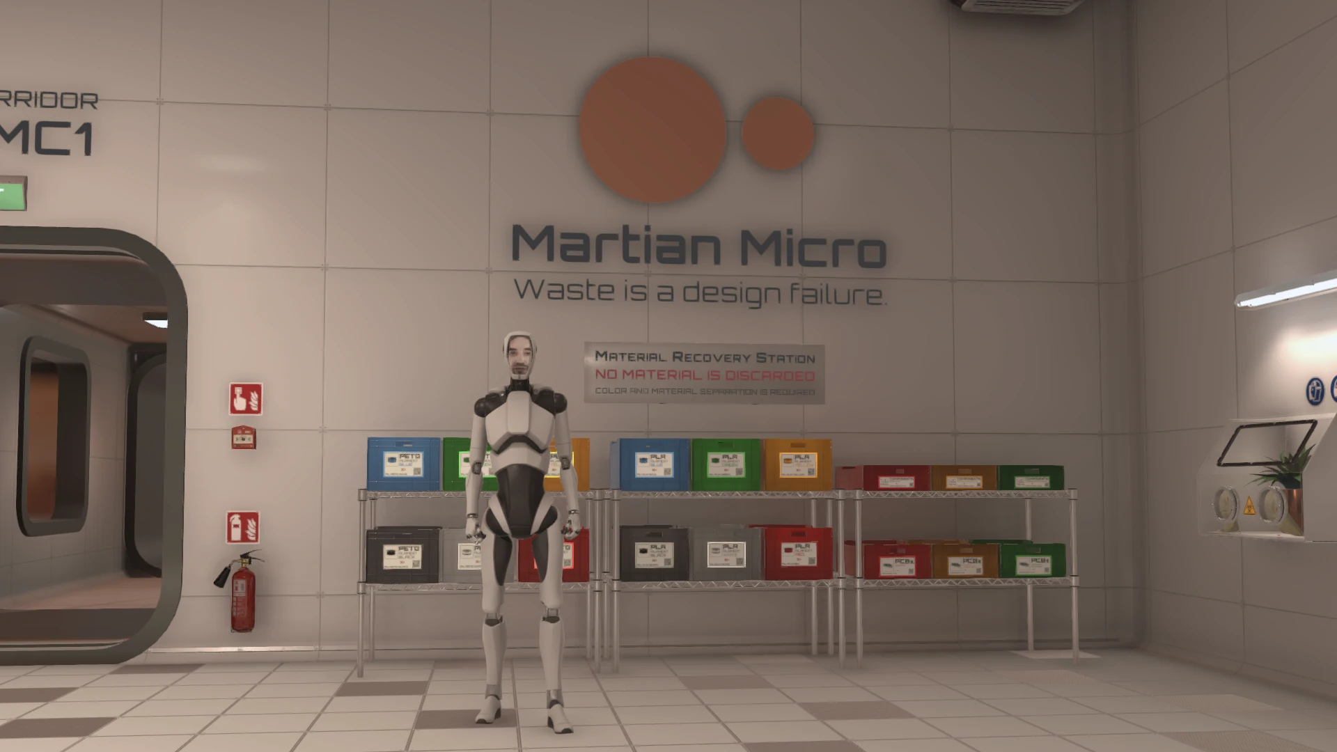 Industrial system design reflecting modular zero-waste engineering.