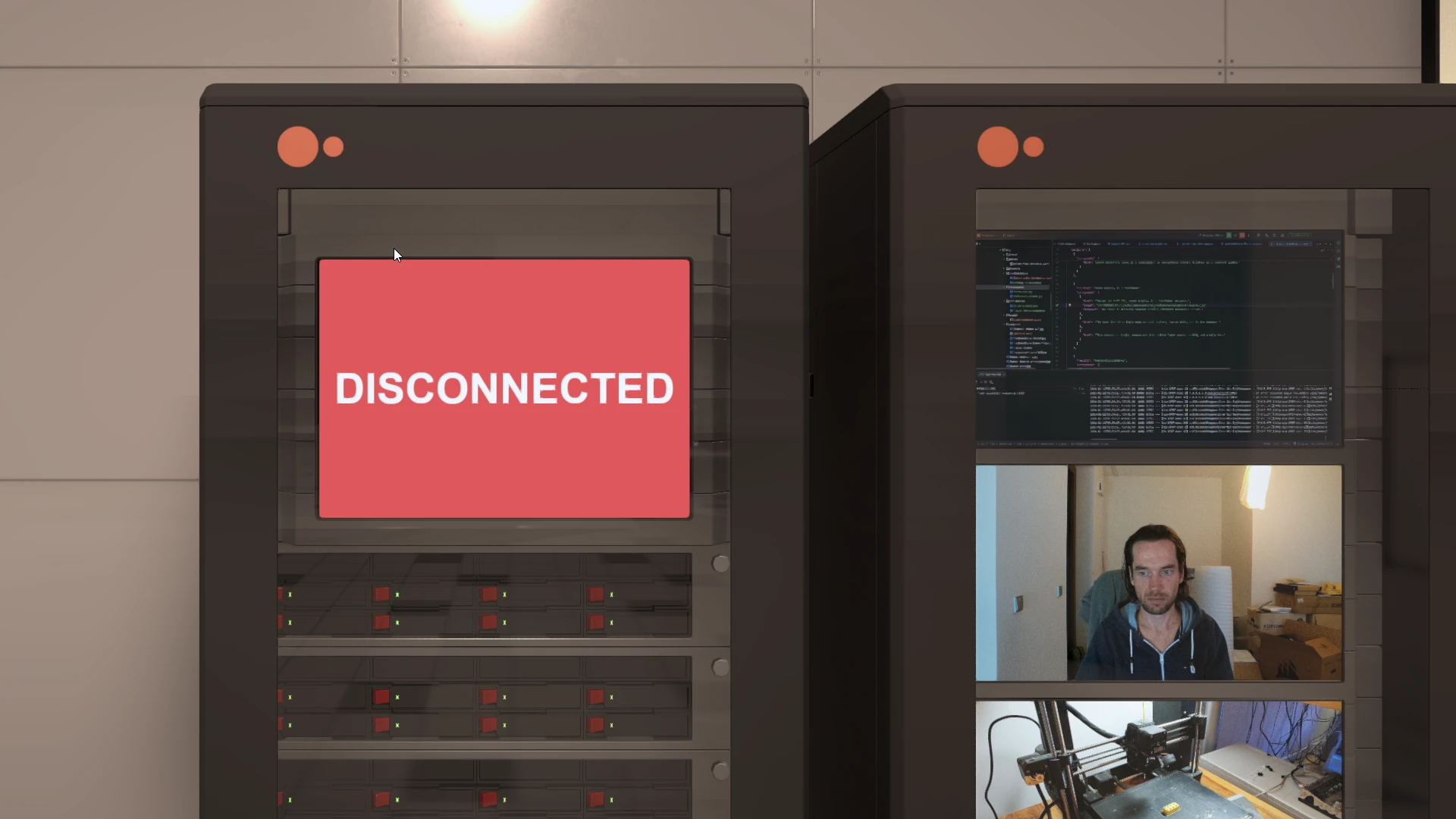 Diagram showing Unity GameObjects communicating through an internal gateway to FeatureCloud.